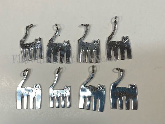 Fork Cat Pendant